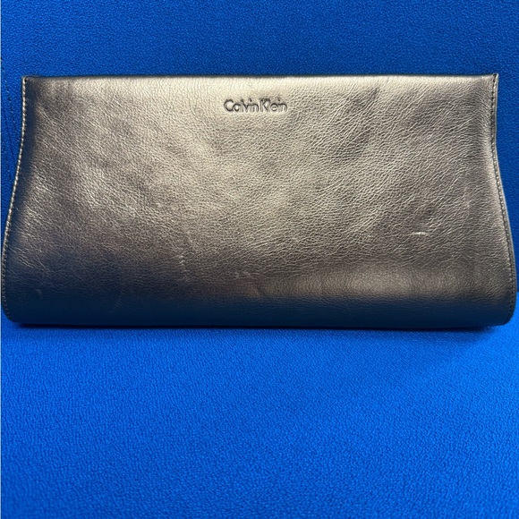 Calvin Klein Metallic Bronze Clutch - Picture 3 of 16